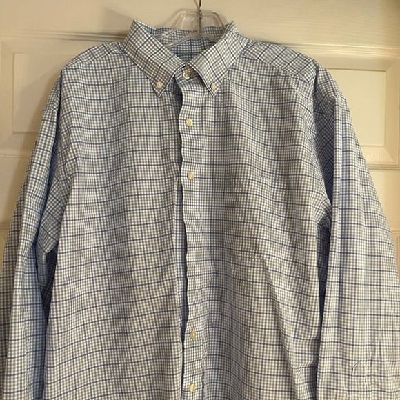 Custom Tin House Check Classic Murray Shirt in Moonshine by Vineyard Vines